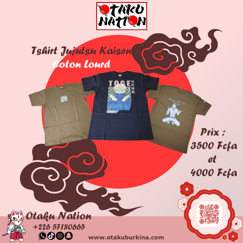 T-shirt Otaku de 4500
