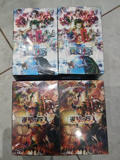Carte collection one piece attack Titan